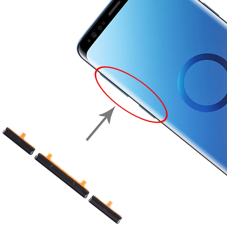 Set 10 tasti laterali per Samsung Galaxy S9 e S9+