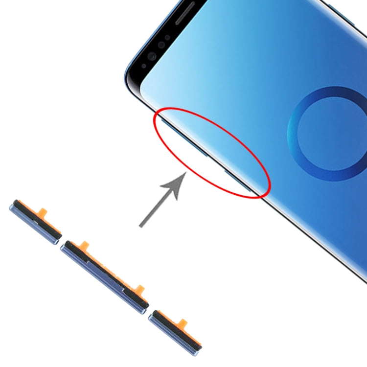 Set 10 tasti laterali per Samsung Galaxy S9 e S9+