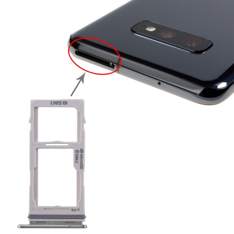 Vassoio scheda SIM e micro SD per Samsung Galaxy S10