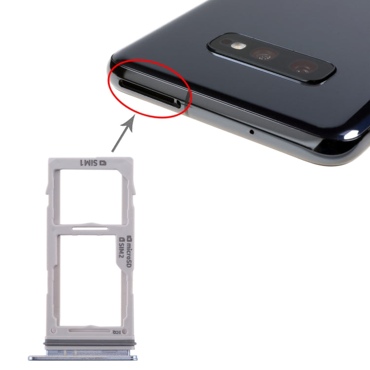 Vassoio scheda SIM e micro SD per Samsung Galaxy S10