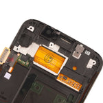 Schermo LCD e digitalizzatore con cornice per Samsung Galaxy S6 E