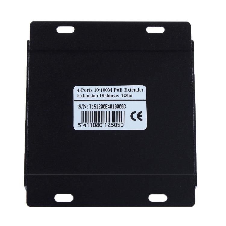 Estensore PoE 4 porte per telecamere IP Ethernet 10/100M - immagine 4