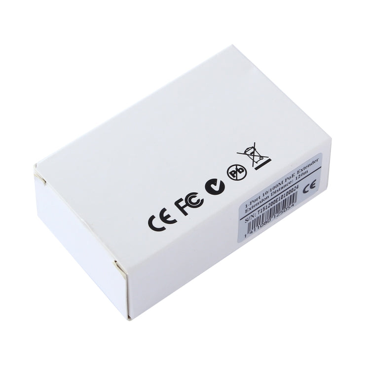 Estensore PoE per telecamera IP a 1 porta Ethernet 10/100M - immagine 4