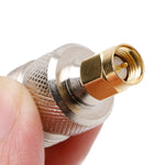 Adattatore coassiale RF SMA maschio a UHF femmina - immagine 6