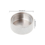 Copripolvere per connettore RF N femmina e UHF SO239 in ottone - immagine 4