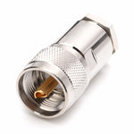 Adattatore antenna UHF maschio PL259 50 ohm per RF