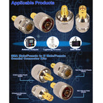 Adattatore coassiale SMA a N RF 4 in 1