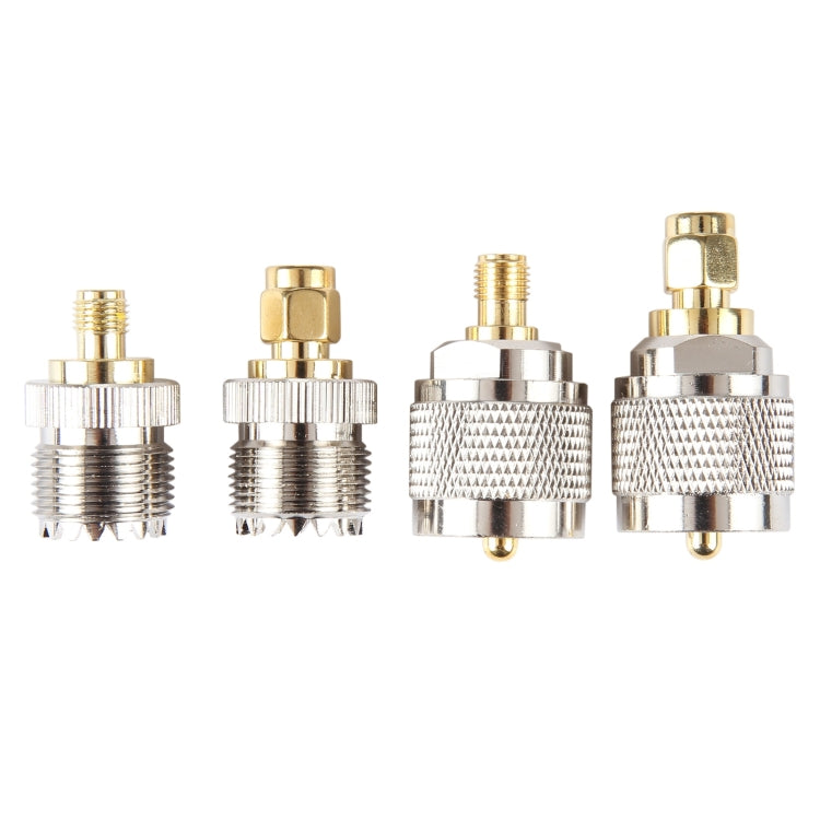 Adattatore coassiale RF 4 in 1 da UHF a SMA