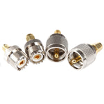 Adattatore coassiale RF 4 in 1 da UHF a SMA