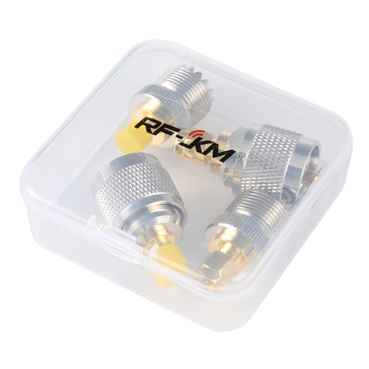 Adattatore coassiale RF 4 in 1 da UHF a SMA