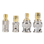Adattatore coassiale RF 4 in 1 da BNC a SMA