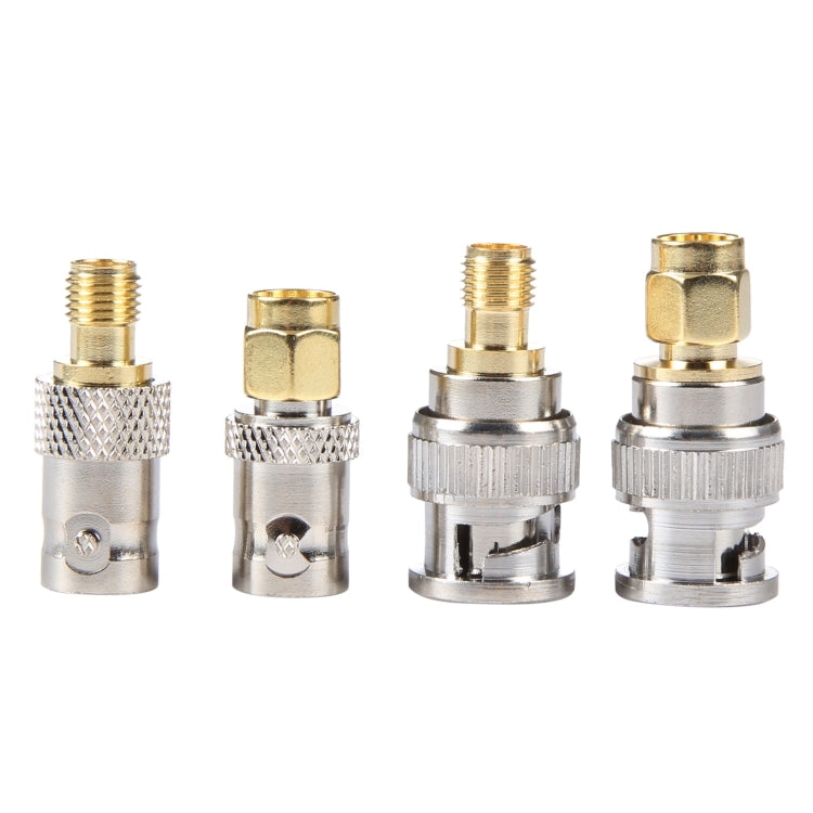 Adattatore coassiale RF 4 in 1 da BNC a SMA