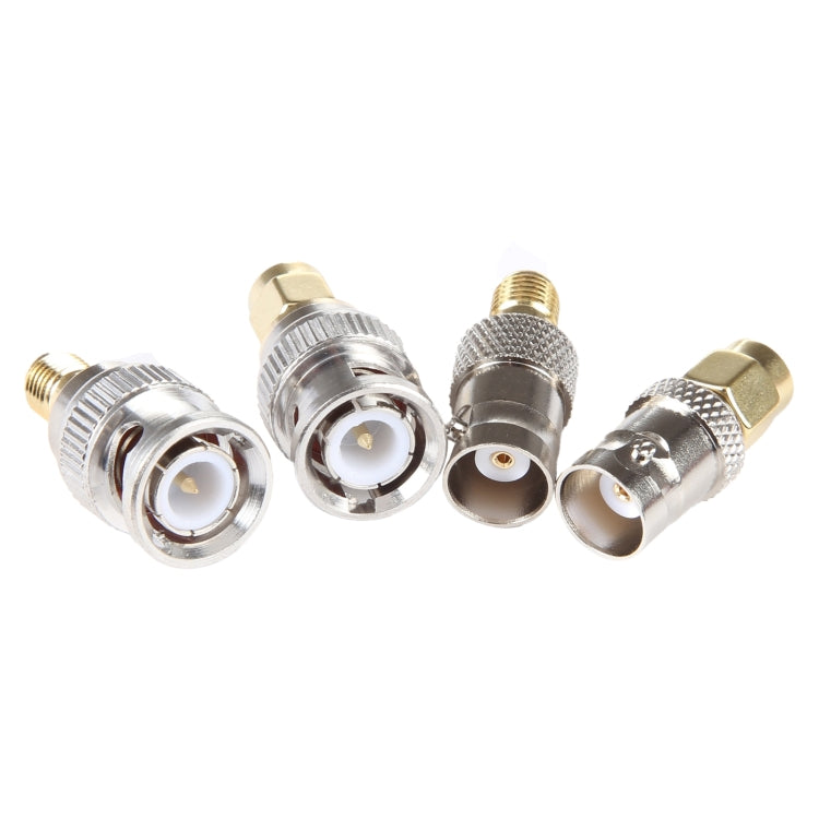 Adattatore coassiale RF 4 in 1 da BNC a SMA