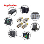 Adattatore coassiale RF 4 in 1 da BNC a SMA