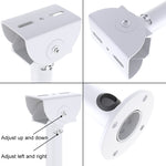 Staffa universale per telecamera CCTV in alluminio, ruotabile 25 cm - immagine 4