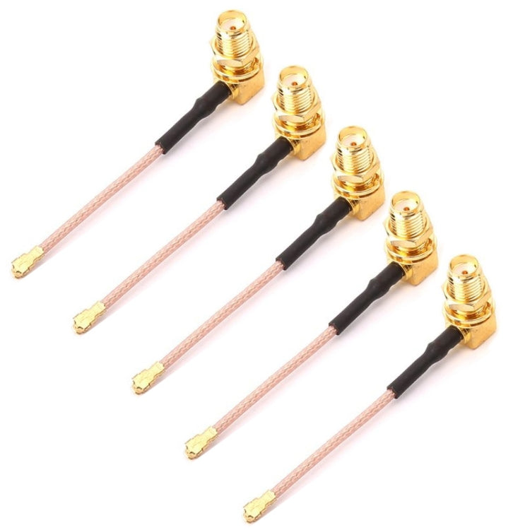 Cavo adattatore RG178 SMA femmina a UFL/IPX 5 cm 5 pezzi