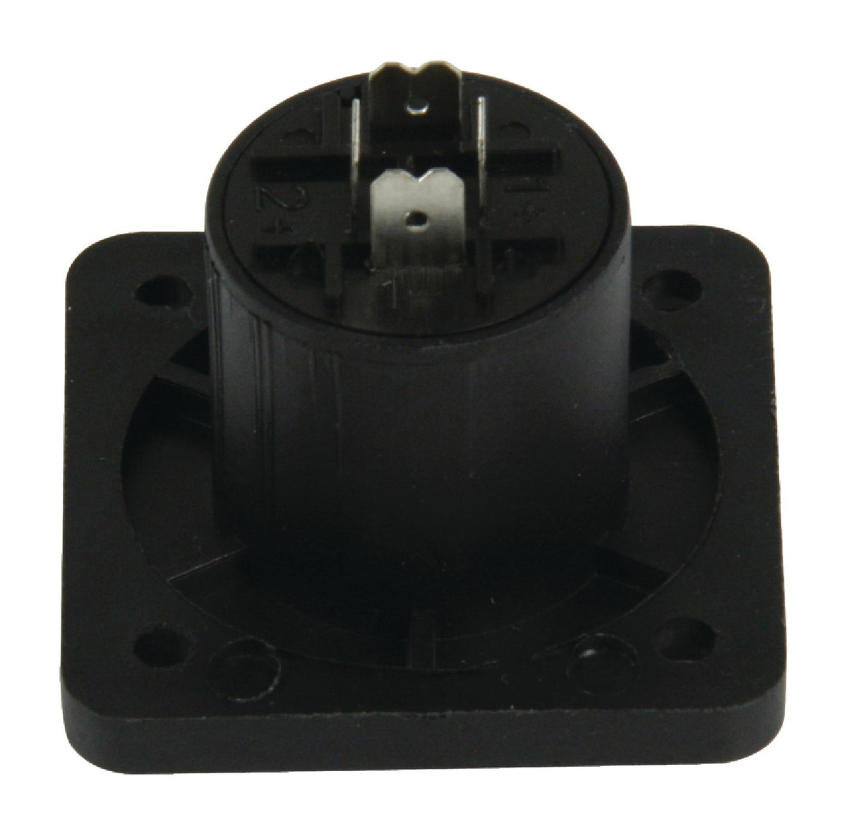 Connettore Speakon femmina per montaggio a pannello 01260