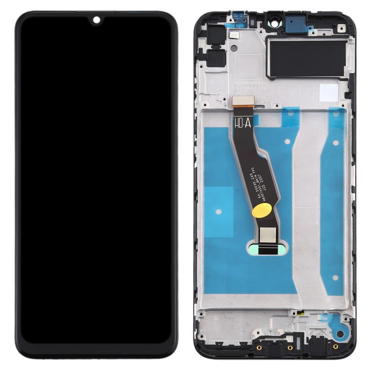 Schermo LCD con touch e cornice per Huawei Y6p - immagine 3