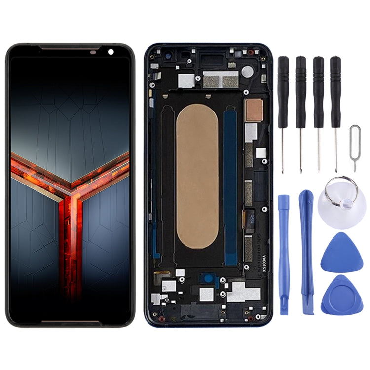 Schermo LCD con digitalizzatore e cornice per Asus ROG Phone II