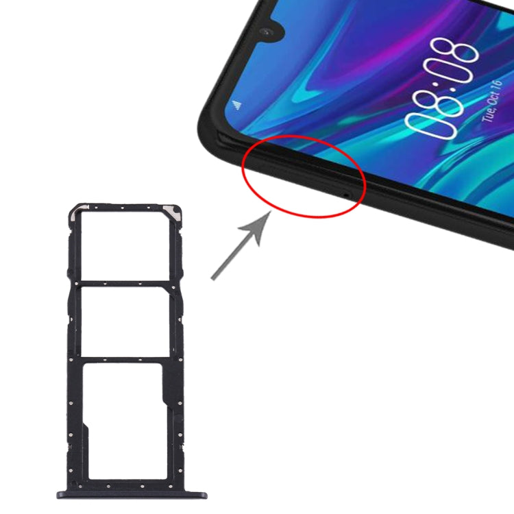 Vassoio scheda SIM e micro SD per Huawei Y6 Pro 2019