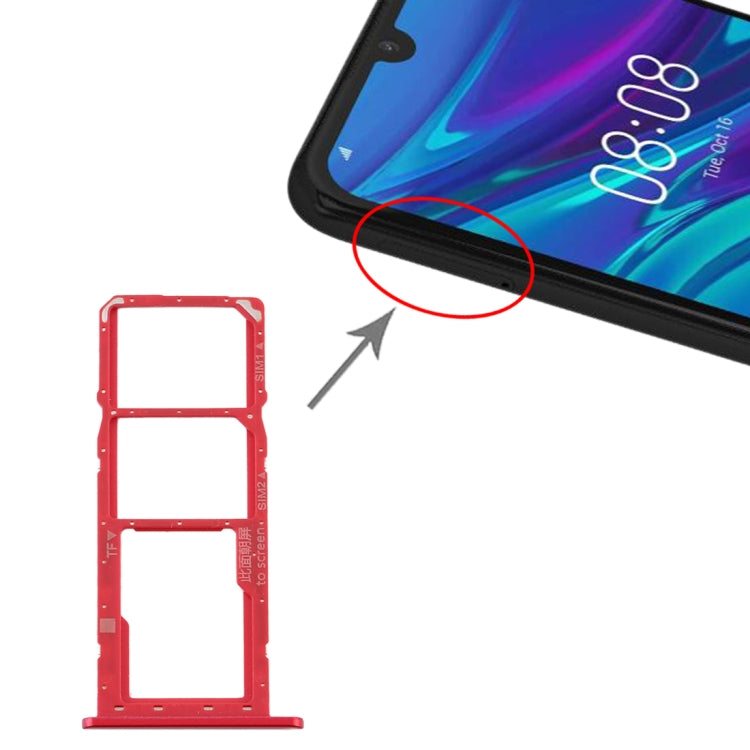 Vassoio scheda SIM e micro SD per Huawei Y6 Pro 2019