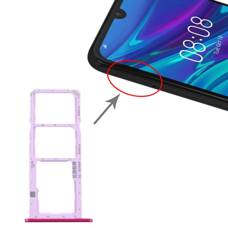 Vassoio scheda SIM e micro SD per Huawei Y6 Pro 2019
