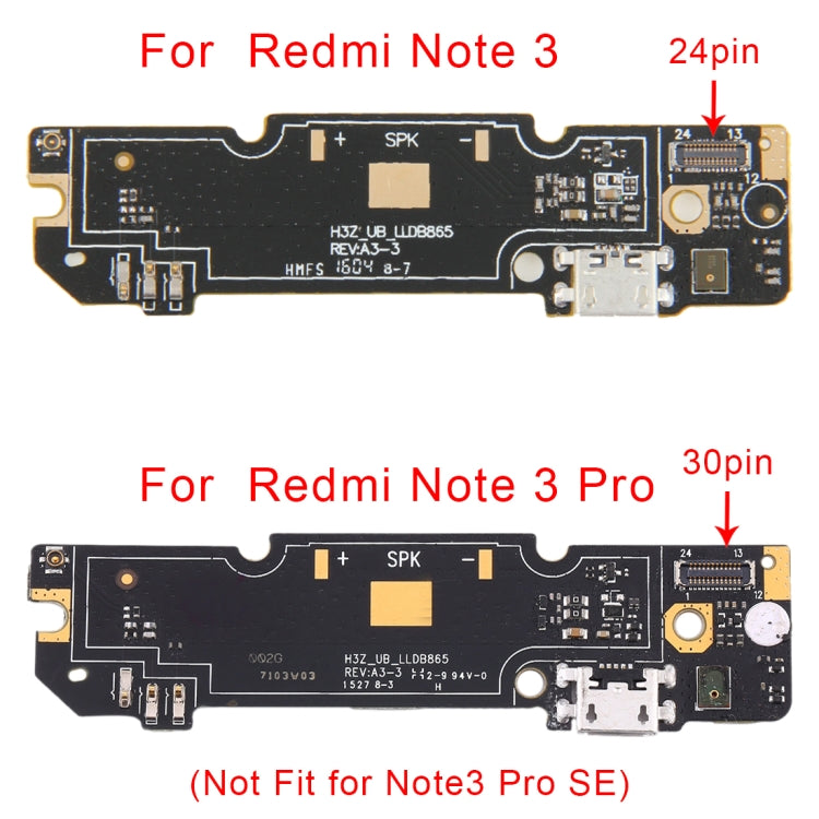 Scheda porta di ricarica 24 pin per Xiaomi Redmi Note 3