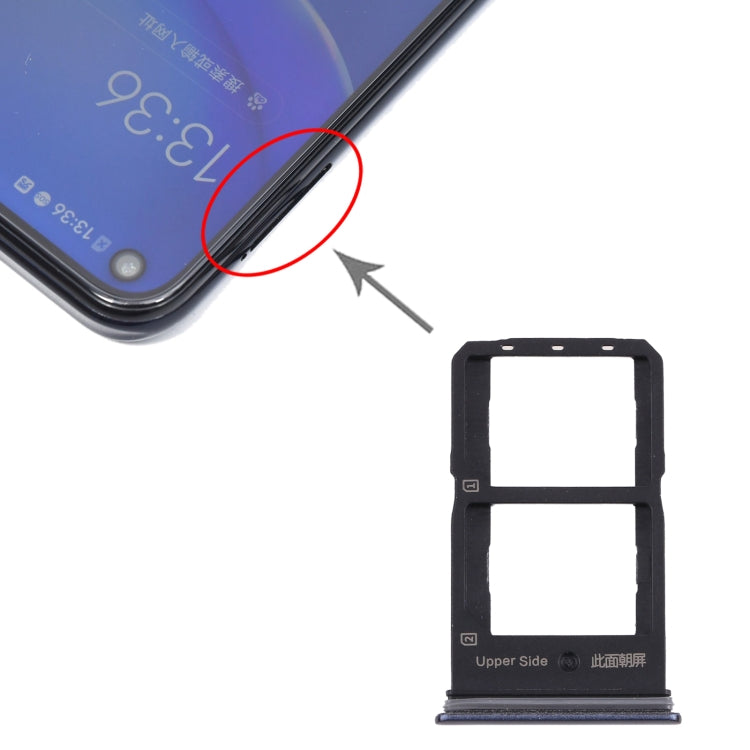 Vassoio scheda SIM di ricambio per Vivo Y70s V2002A