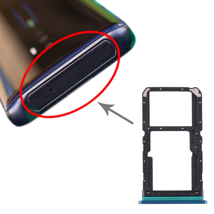Vassoio scheda SIM e Micro SD per OPPO Reno2