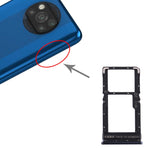 Vassoio scheda SIM e micro SD per Xiaomi Poco X3