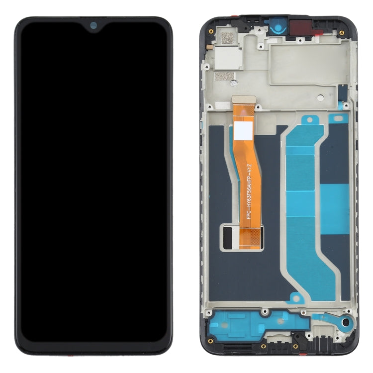 Schermo LCD TFT con cornice per Realme 3 Pro RMX1851