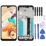 Schermo LCD con digitalizzatore e cornice per LG K41s