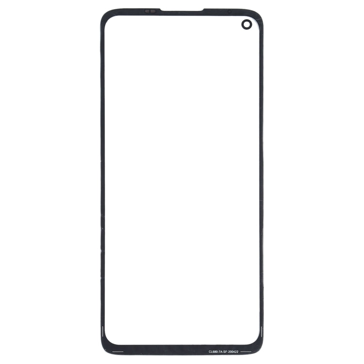 Lente in vetro esterno schermo per Motorola Moto G8