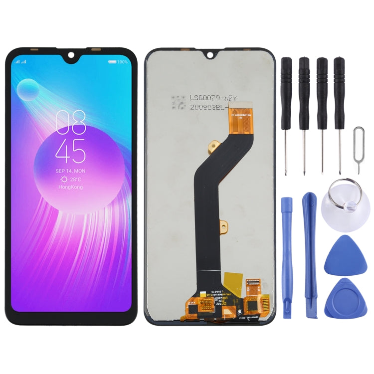 Display LCD con digitalizzatore touch per Tecno Spark Go KC1