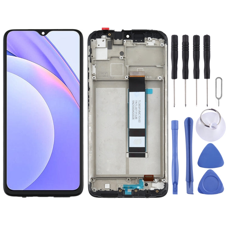 Schermo LCD originale con digitalizzatore per Xiaomi Redmi Note 9