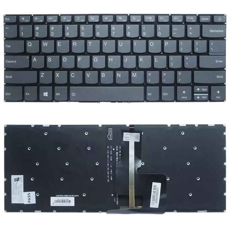 Tastiera retroilluminata USA per Lenovo Ideapad S130-14IGM