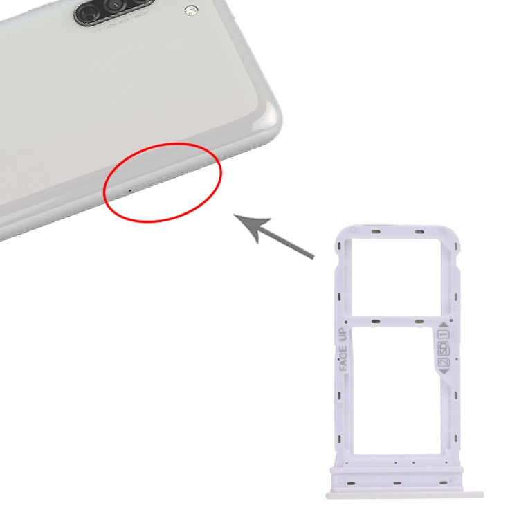Vassoio scheda SIM e micro SD per Motorola Moto G8
