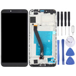 Schermo LCD e digitalizzatore assemblato completo con cornice per Huawei Y6 2018