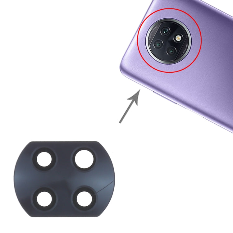Obiettivo fotocamera posteriore per Xiaomi Redmi Note 9T 5G