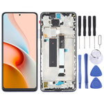 Schermo LCD con cornice per Xiaomi Redmi Note 9 Pro 5G - immagine 6