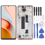 Schermo LCD con cornice per Xiaomi Redmi Note 9 Pro 5G - immagine 7