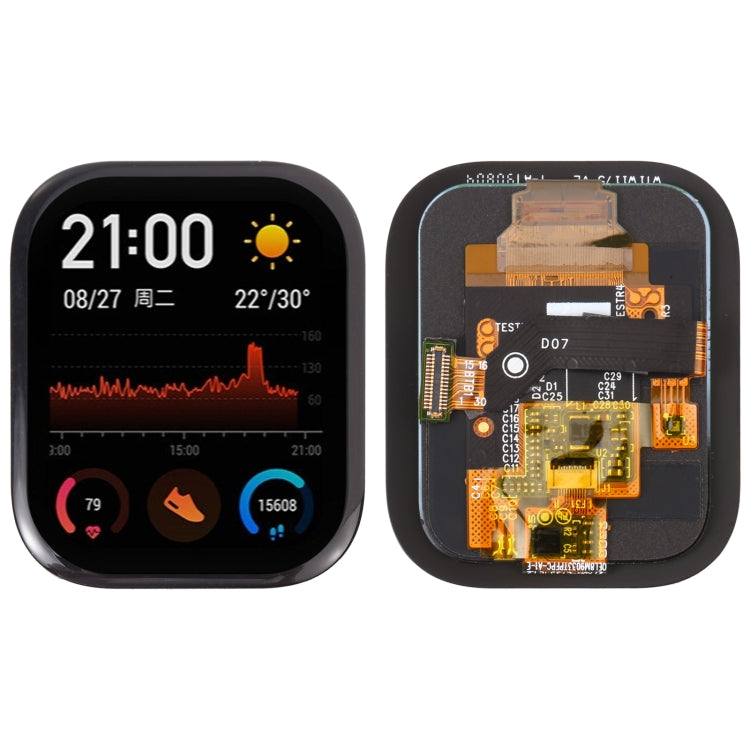 Display LCD con touch assemblato per Amazfit GTS