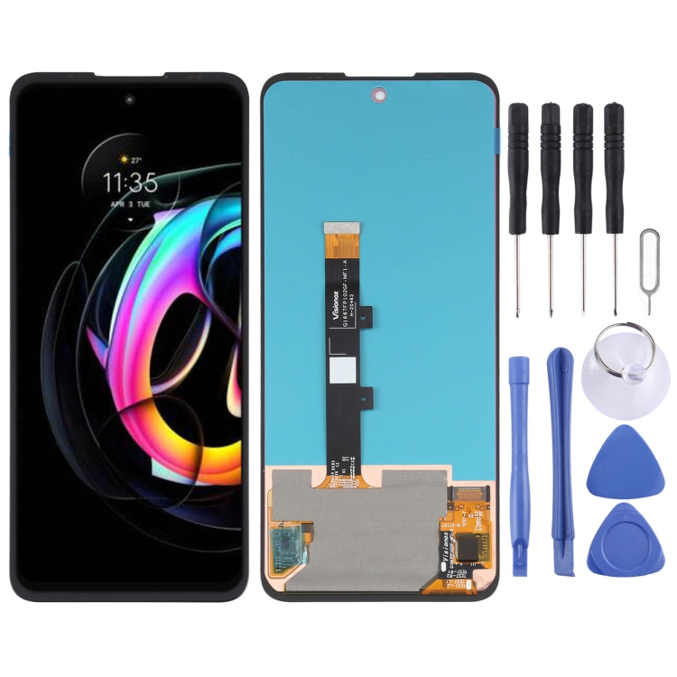 Schermo LCD AMOLED originale per Motorola Edge 20 Fusion/Edge 20 Lite con digitalizzatore assemblaggio completo, For Motorola Edge 20 Fusion/Edge 20 Lite