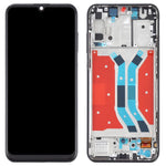 Schermo LCD con digitalizzatore e cornice per Huawei Y8p - immagine 3