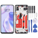 Display LCD con digitalizzatore e cornice per Huawei P40 Lite 5G
