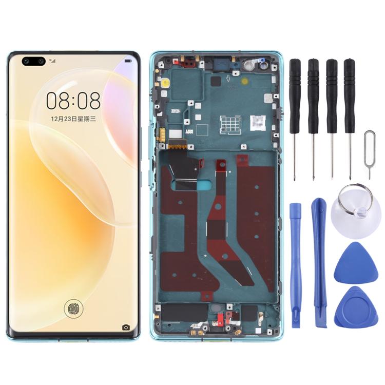 Display LCD con touch e cornice per Huawei Nova 8 Pro 5G - immagine 7