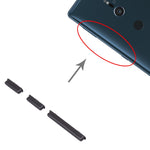 Pulsante di accensione e controllo volume per Sony Xperia XZ2 Compact nero