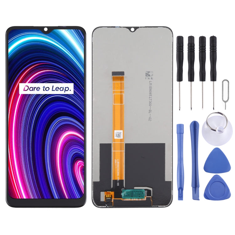 Display LCD con digitalizzatore per Realme C25Y RMX3265