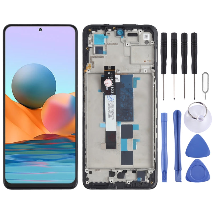 Schermo LCD con digitalizzatore e telaio per Redmi Note 10 Pro 5G e Poco X3 GT