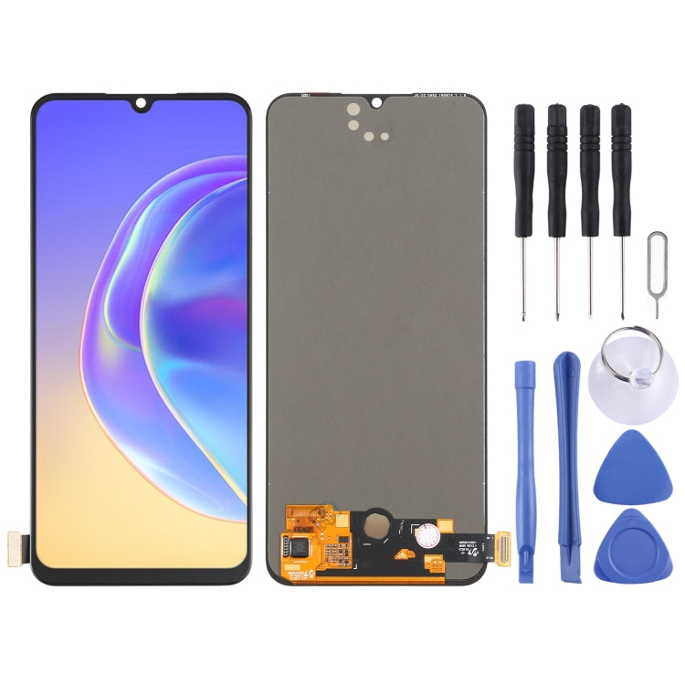 Schermo AMOLED completo con touch per Vivo V21e 4G e Y73